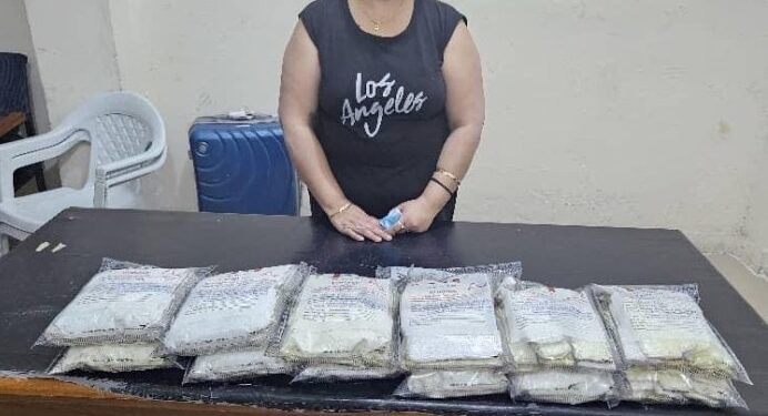 Indian Lady Neetu Neetu arrested with 72 parcels of heroin in Kano