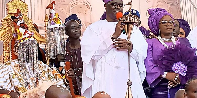 46th Alaafin of Oyo, Oba Abimbola Owoade Inaugurated