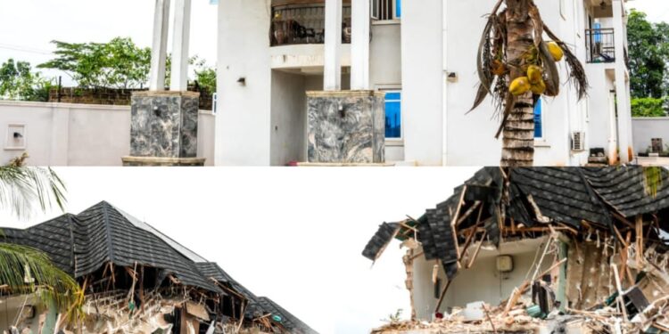 Property of an Organ harvester demolished in Benin