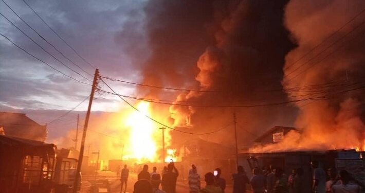 Police Probe Lagos Shop Explosion