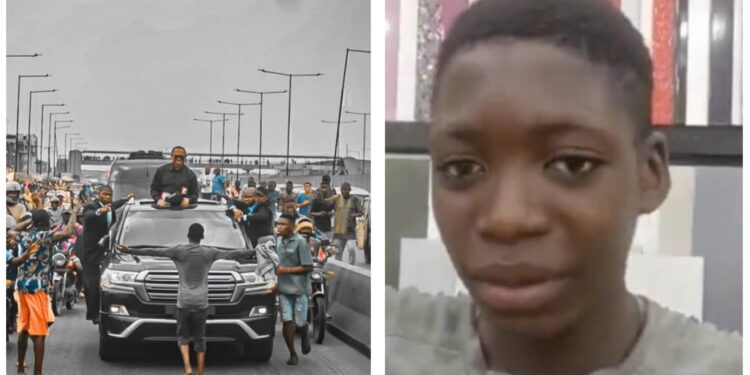 Court Frees Quadri; Boy Who Stood in Front of Peter Obi’s Car