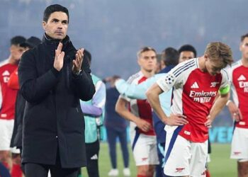 UEFA Ouster: Arsenal coach says PSG’s coach admitted “we played better “