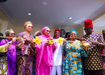 Renewed Hope for Mothers and Children as First Lady Commissions OSSAP-SDGs’ 100-Bed Hospital in Imo