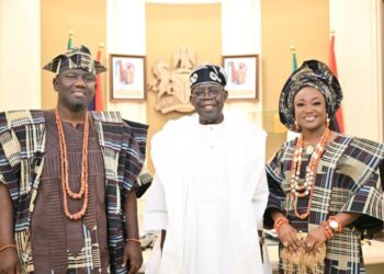 PRESIDENT TINUBU RECEIVES ALAAFIN OYO, SEEKS MORE COLLABORATION WITH TRADITIONAL LEADERS