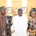 PRESIDENT TINUBU RECEIVES ALAAFIN OYO, SEEKS MORE COLLABORATION WITH TRADITIONAL LEADERS