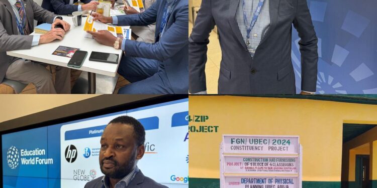 Senator Usman addresses UK Education World Forum, highlights Nigeria’s strides towards equitable delivery