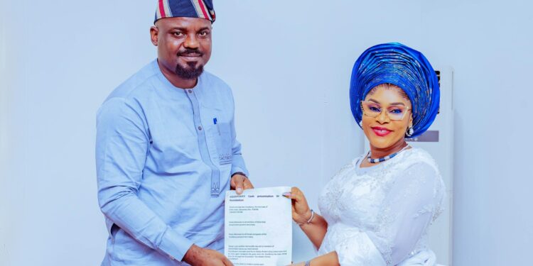 FOOSTODEY Donates N5 Million to Support Oborevwori’s Charity Foundation