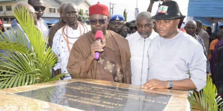 Oborevwori Charges LG Chairmen To Concentrate On Community Devt ..Commends Ika South LG Chairman for Performance