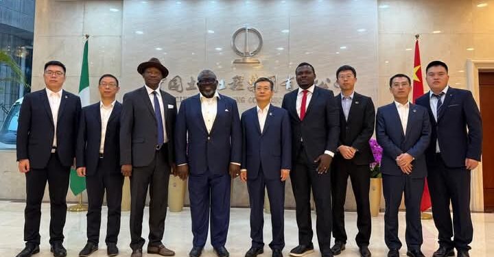 International Collaboration:Oborevwori in Beijing China -Meet with CCECC Management -Delta infrastructure Development takes centre stage
