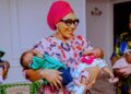 Delta Governor’s Wife Debunks Viral Video Claim On Ugbori Quintuplets, Highlights Support