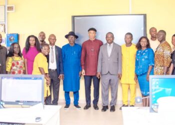 Senator Dafinone Commissions ICT Centres, Technical Equipment for Delta Central Schls