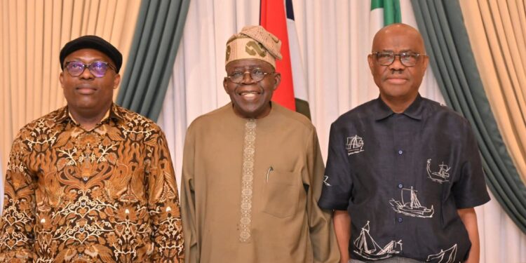 President Tinubu Meets Fubara, Wike, Rivers Lawmakers as Reconciliation Gains Momentum