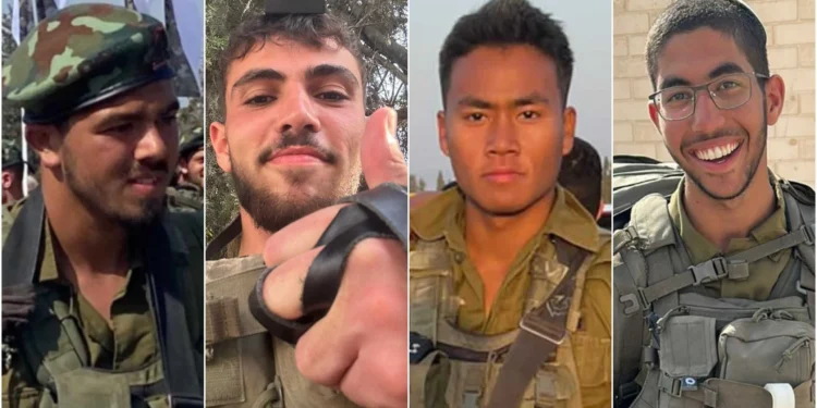 Israel Loses Four Soldiers -Prime Minister..Five Others Wounded, One Seriously