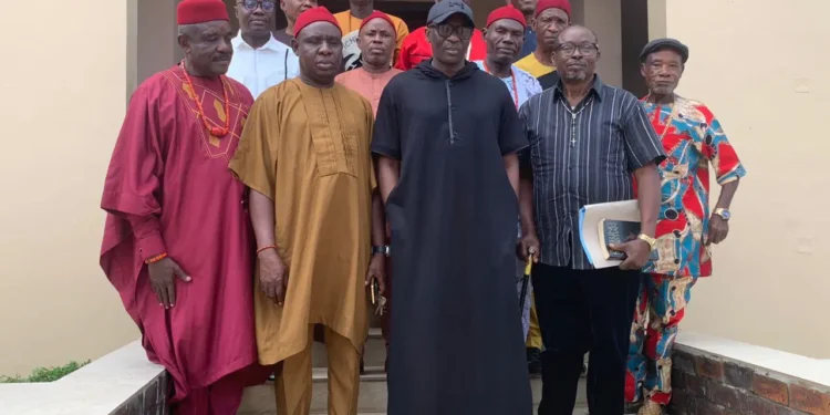 Igbo Ezue Group Visits Ebie, Pledges Loyalty, Support