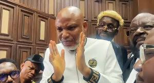 Breaking: FG Closes Terrorism Case Against Nnamdi Kanu