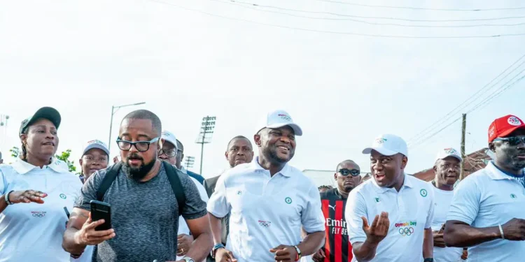 Thousands Join Olympic Day Run In Edo