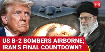 Trump Moves B-2 Bombers Nearer Striking Distance of Iran…Houthis Vow Strikes Against US