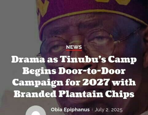 THE SMEAR CAMPAIGN AGAINST DOOR-2-DOOR IS DEAD ON ARRIVAL……………………TINUBU SUPPORT GROUP 
