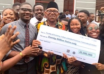 Peter Obi Donates N20 Million to UniCal Student