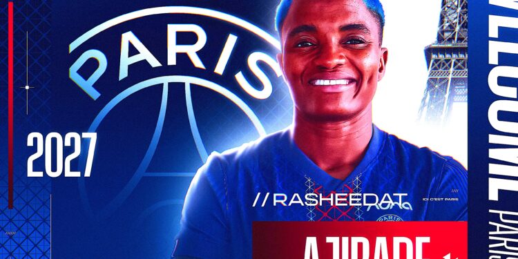 Nigerian Striker Rasheedat Ajibade Joins PSG
