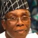 Audu Ogbeh: David Mark Mourns …Says he was a dependable brother