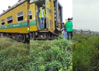 Train Coach Detaches on Lagos-Abeokuta Expressway