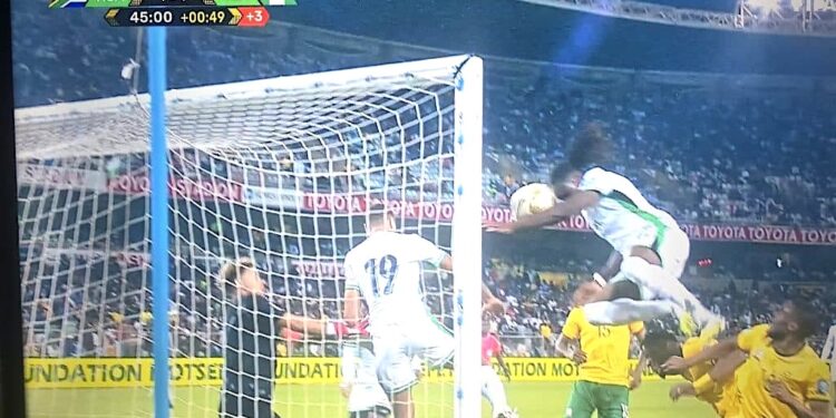 World Cup Blow: Bafana Bafana Holds Super Eagles to 1-1 Draw