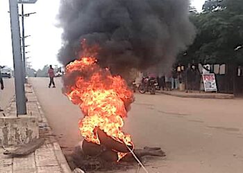 Mob Sets Motorcycle Thief Ablaze in Benue