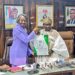 AMUPITAN ASSUMES OFFICE AS INEC CHAIRMAN, PLEDGES CREDIBLE ELECTIONS AND STAFF WELFARE