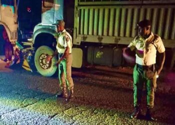 Dangote Truck Crushes Five Keke Passengers to Death in Ogun