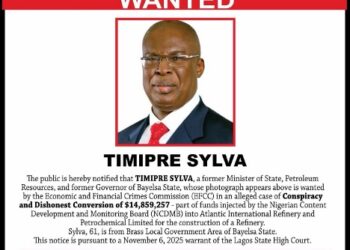 BREAKING: EFCC Declares Ex-Bayelsa Governor Timipre Sylva Wanted