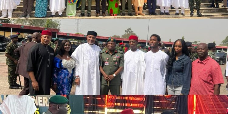 NWOKO FAMILY BEAMS WITH PRIDE AS KINGSLEY NWOKO IS DECORATED MAJOR GENERAL …Senator Ned Nwoko Honours Brother’s Elevation