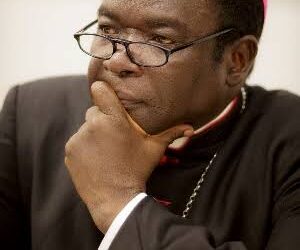 Renowned Cleric, Bishop Kukah, Visits Nnamdi Kanu in Sokoto Prison