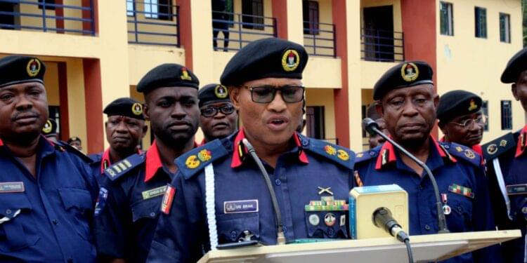NSCDC COMMANDANT GENERAL’S SPECIAL INTELLIGENCE SQUAD THWARTED KIDNAPPING OF A CUSTOMS OFFICER IN LAFIA, NASSARAWA STATE, NEUTRALIZED TWO (2), ARRESTED TWO (2) SUSPECTS, AND RECOVERED ARMS AND AMMUNITION.