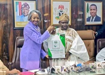 AMUPITAN ASSUMES OFFICE AS INEC CHAIRMAN, PLEDGES CREDIBLE ELECTIONS AND STAFF WELFARE